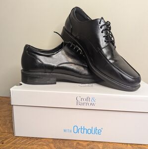 Men's Black Dress Shoe Casual 10.5